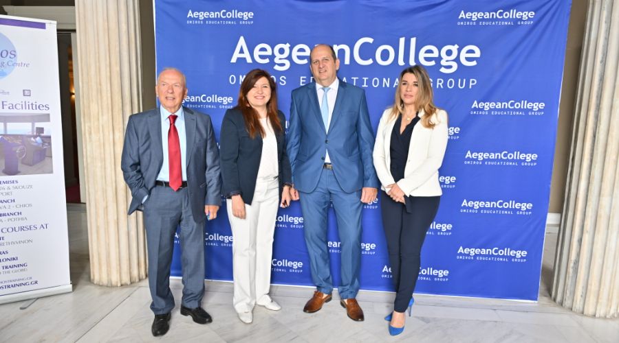 Η Αντιπεριφερειάρχης Παιδείας Έρρικα Πρεζεράκου στο 6ο Ναυτιλιακό Συνέδριο του Aegean College
